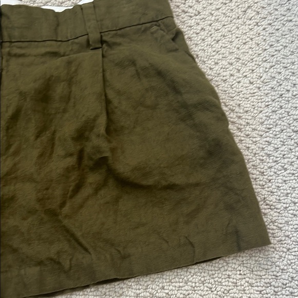 Olive Green Reformation Women's Shorts - Picture 3 of 5